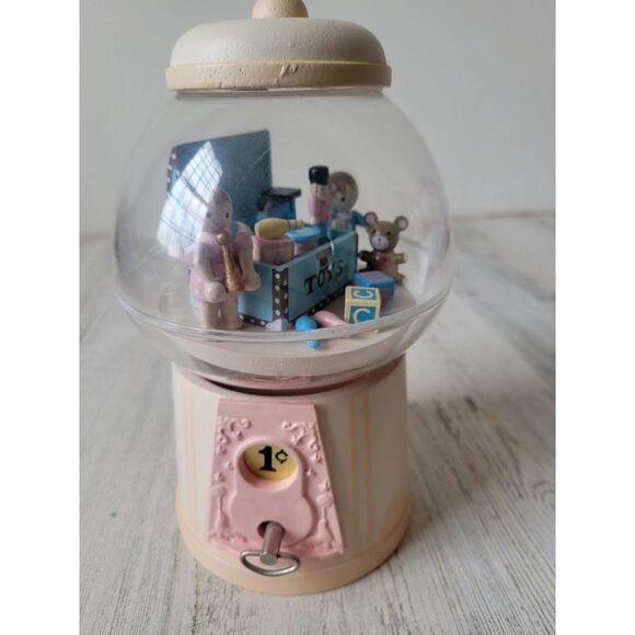 Enesco children's marching song bubble gum machine rare vintage musical - Picture 2 of 10